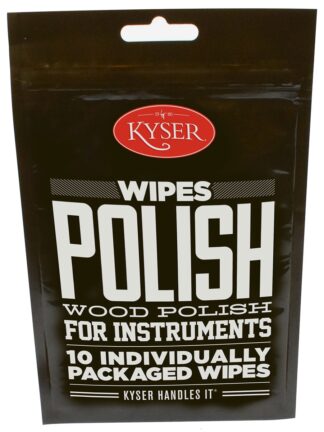 Kyser Care Guitar Polish wipes x10