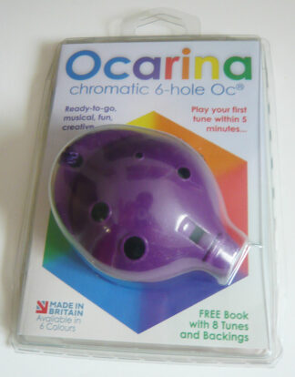 Ocarina Alto 6 Hole Orange in Clam Pack