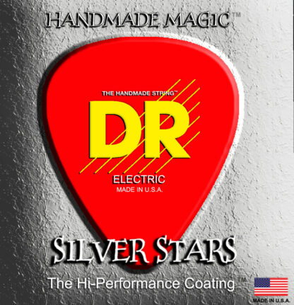 DR Strings Silver Stars Electric Medium