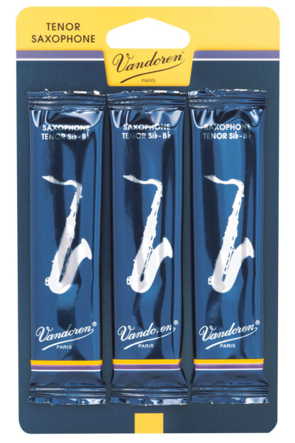Vandoren Reeds Tenor Sax 2.5 Traditional (3 Pack)