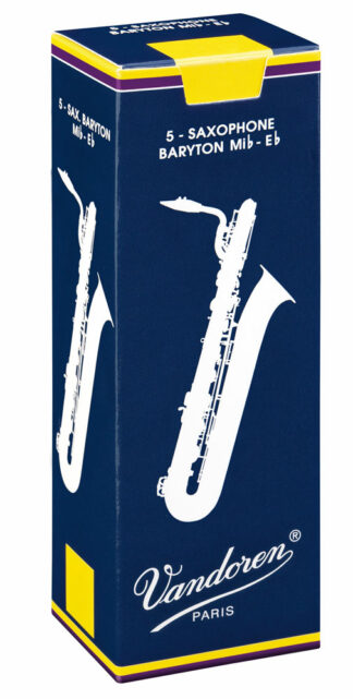Vandoren Reeds Baritone Sax 2.5 Traditional (5 BOX)