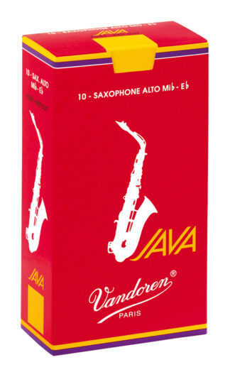 Vandoren Reeds Alto Sax 1.5 Java Red (10 BOX)