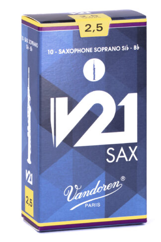 Vandoren Reeds Soprano Saxophone 2.5 V21 (10 BOX)