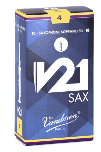 Vandoren Reeds Soprano Saxophone 4 V21 (10 BOX)