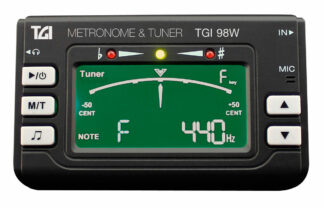 TGI Tuner Woodwind  Brass Tuner and Metronome with Clip On Mic.