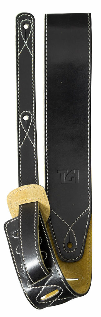 TGI Strap Black Leather with Suede Back