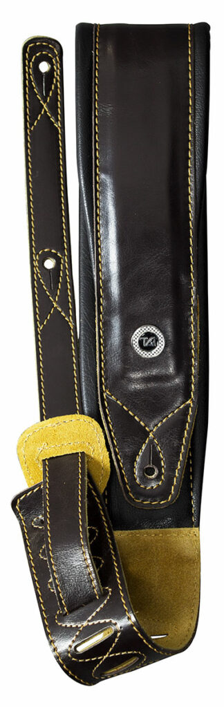 TGI Strap Padded Brown Leather