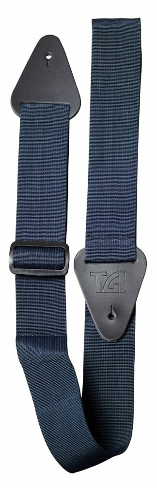TGI Strap. Woven. Plain Navy Blue