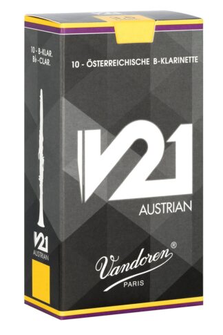Vandoren Reeds Clarinet Bb 5+ V21 Austrian (10 BOX)