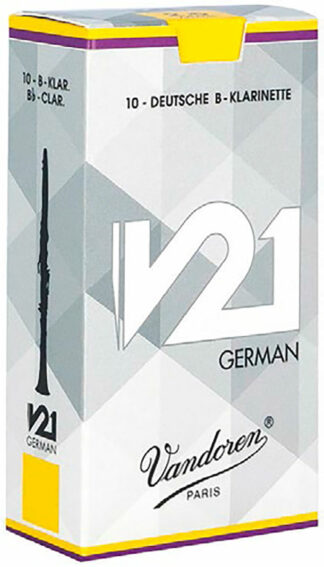 Vandoren Reeds Clarinet Bb 3.5 V21 German (10 BOX)