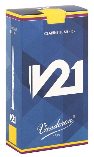 Vandoren Reeds Clarinet Bb 2.5 V21 (50 BOX)