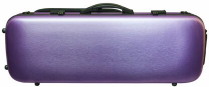 Hidersine Case Polycarbonate Viola Oblong Brushed Purple