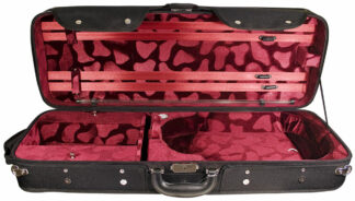 Hidersine Luxury Case Viola Oblong - Adjustable 15-16.5