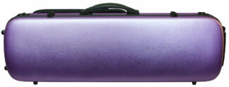 Hidersine Case Polycarbonate Violin Oblong Brushed Purple