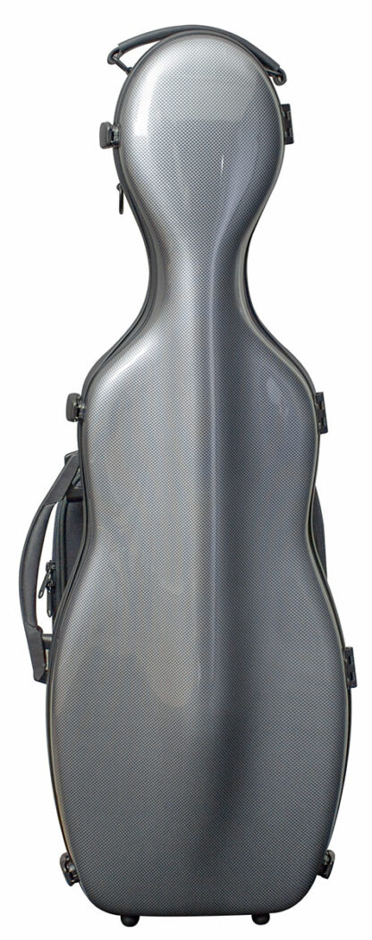 Hidersine Case Polycarbonate Violin Gourd Carbon Fibre Effect
