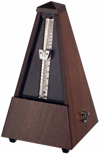 Wittner Metronome Finished In Genuine Walnut Matt Silk