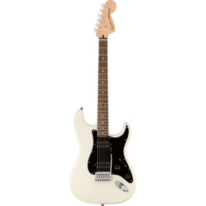 Squier Affinity Series Stratocaster HH With Black Pickguard In Olympic White