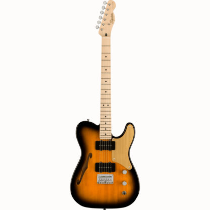 Squier Paranormal Cabronita Telecaster Thinline With Gold Anodized Pickguard In 2-Color Sunburst