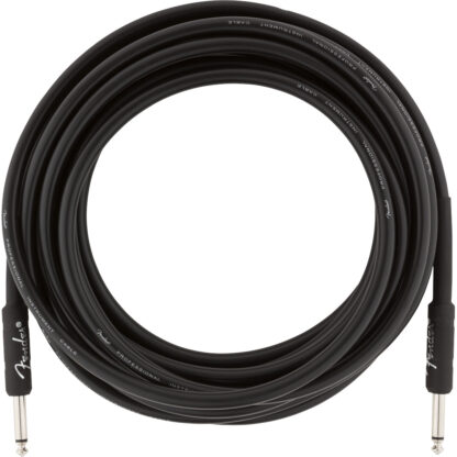 Fender Professional Series Instrument Cable 18.6 Feet In Black