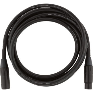 Fender Professional Series Microphone Cable 10 Feet In Black