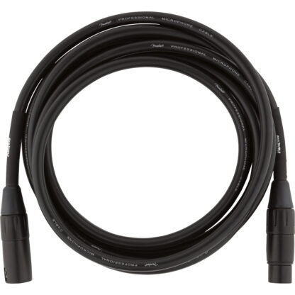Fender Professional Series Microphone Cable 10 Feet In Black