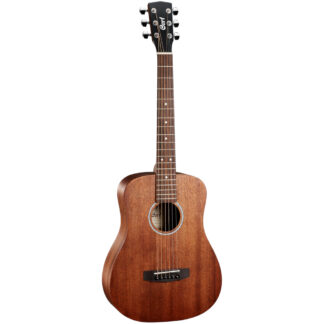 Cort Standard Series Mini 3/4 Size Acoustic Guitar In Open Pore Mahogany