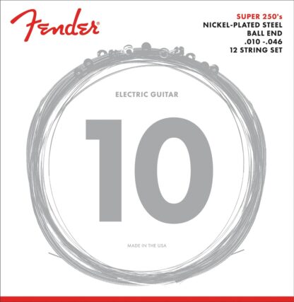 Fender Electric XII Strings - Nickel Plated Steel - 10-46