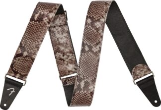 Fender Wild Faux Snakeskin Leather Strap - 2 Inch