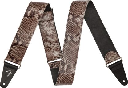 Fender Wild Faux Snakeskin Leather Strap - 2 Inch