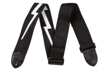 Fender Fender 2 Inch Nylon Lightning Bolt Strap - Black