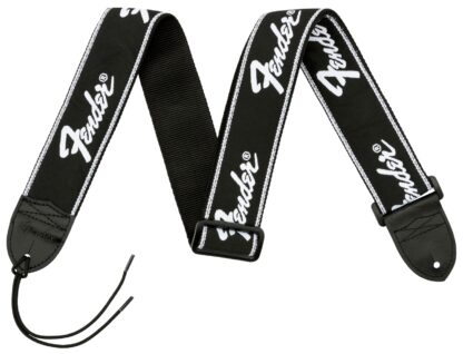 Fender Fender Running Logo Strap - Black