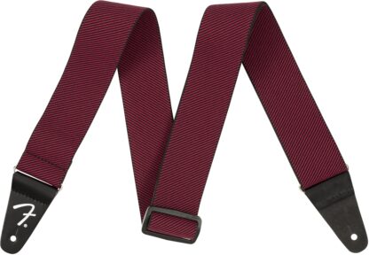Fender WeighLess 2 Inch Tweed Strap - Red