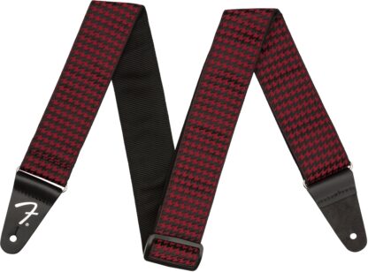 Fender Houndstooth Strap - Red