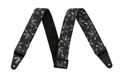 Fender 2 Inch Hawaiian Strap - Black Floral