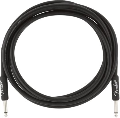 Fender Professional Series Instrument Cable - Straight/Straight - 10 ft - Black
