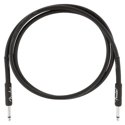 Fender Professional Series Instrument Cable - Straight/Straight - 5 ft - Black