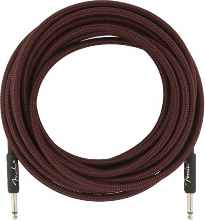 Fender Professional Series Instrument Cable - 25 ft - Red Tweed