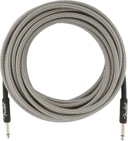 Fender Professional Series Instrument Cable - 25 ft - White Tweed