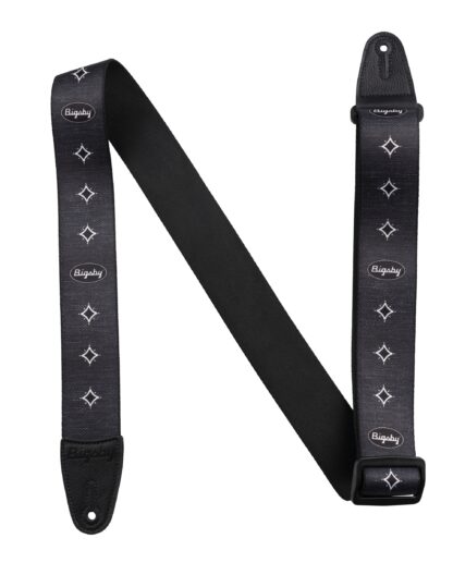 Gretsch Bigsby Star Graphic Strap - Black - 2 Inch
