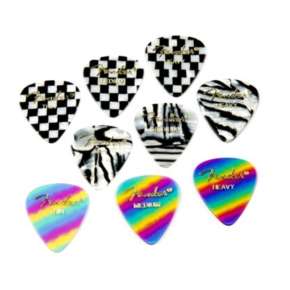 Fender 351 Shape - Rainbow - Thin (12)