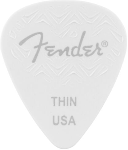 Fender 351 Shape - White - Thin (6)