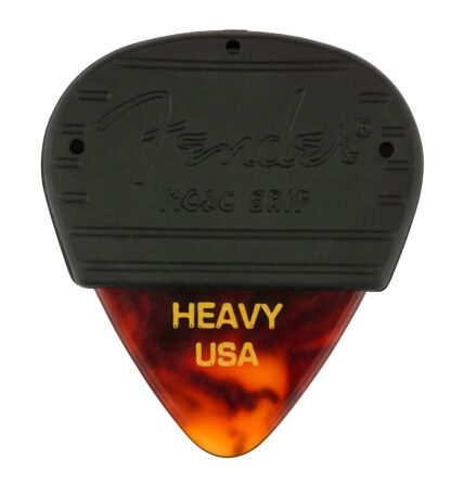 Fender Mojo Grip Picks - Celluloid - Heavy - 3-Pack - Tortoiseshell