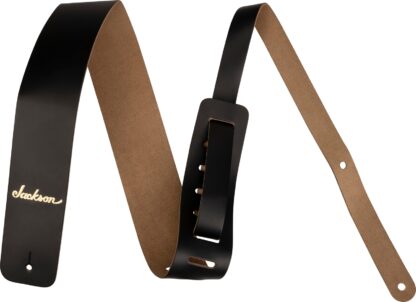 Jackson Jackson Leather Guitar Strap - Black