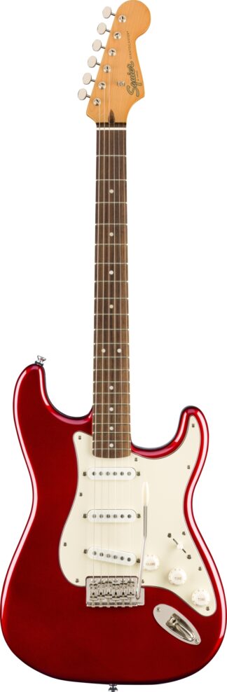 Squier Classic Vibe 1960s Stratocaster Laurel Fingerboard Candy Apple Red