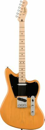 Squier Paranormal Offset Telecaster Maple Fingerboard Black Pickguard Butterscotch Blonde