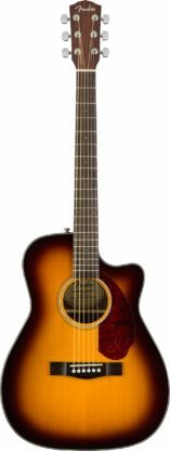 Fender CC-140SCE Concert Walnut Fingerboard Sunburst w/case