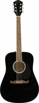 Fender FA-125 Dreadnought Walnut Fingerboard Black
