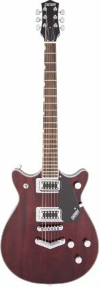 Gretsch G5222 Electromatic Double Jet BT with V-Stoptail Laurel Fingerboard Walnut Stain