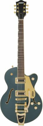 Gretsch G5655TG Electromatic Center Block Jr. Single-Cut with Bigsby and Gold Hardware Laurel Fingerboard Cadillac Green