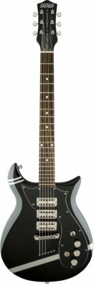 Gretsch G5135CVT-PS Patrick Stump Electromatic  InchStump-O-Matic Inch CVT Black with Pewter Stripes
